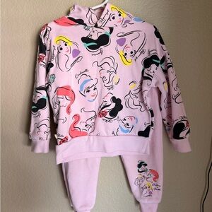 Disney Pink Princess Kids Matching Set